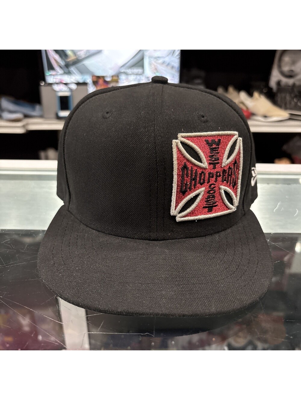VTG West Coast Choppers Snapback Hat Licensed Sz 7 3/8 Y2K